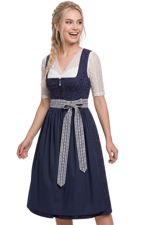 Dirndl 70 cm 2-delig LANDL dark night