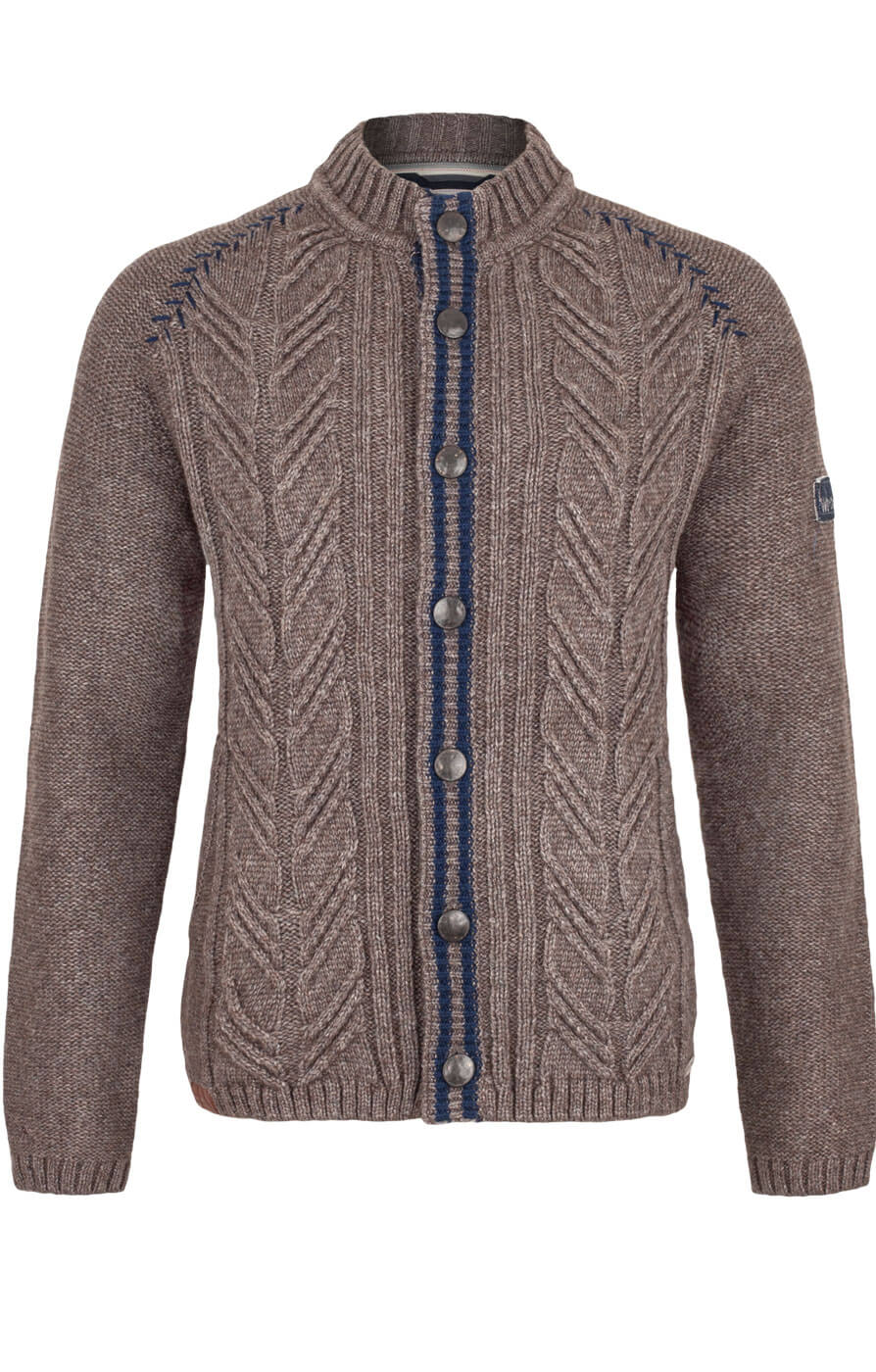 weitere Bilder von Klassiek Klederdrachtvest Gilet ENGADIN beige blauw