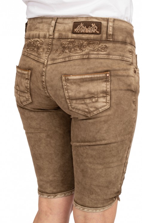 C'est TT 3/4 Trachtenjeans Damen - Stylisch & Stretchig Für Oktoberfest & Festivals