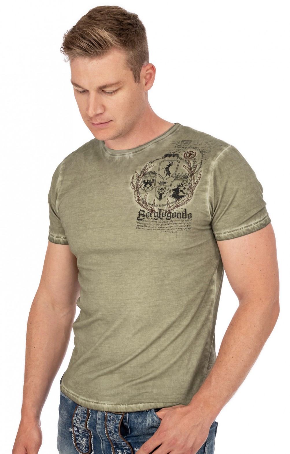 Marjo T-Shirt DASTIN walnuss - Alpenclassics.de