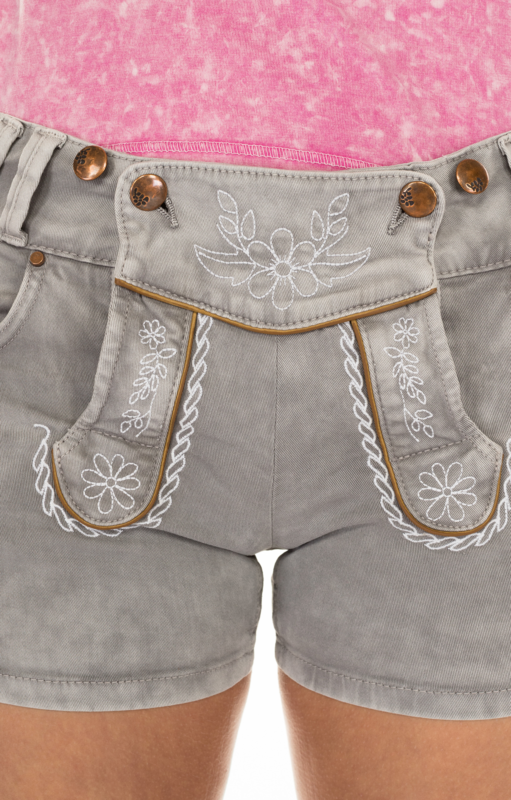 weitere Bilder von Klederdracht jeans broek DA-1719 grijs