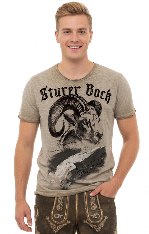 T-shirt GODWIN AUSTRIA beige