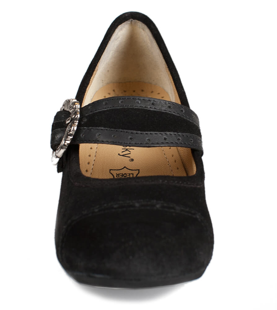 weitere Bilder von Traditional dirndl shoes D418 Clara Pumps black