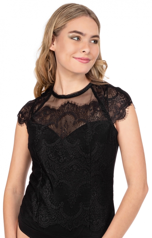 Trachtenbody-NORDIKA-DALI schwarz