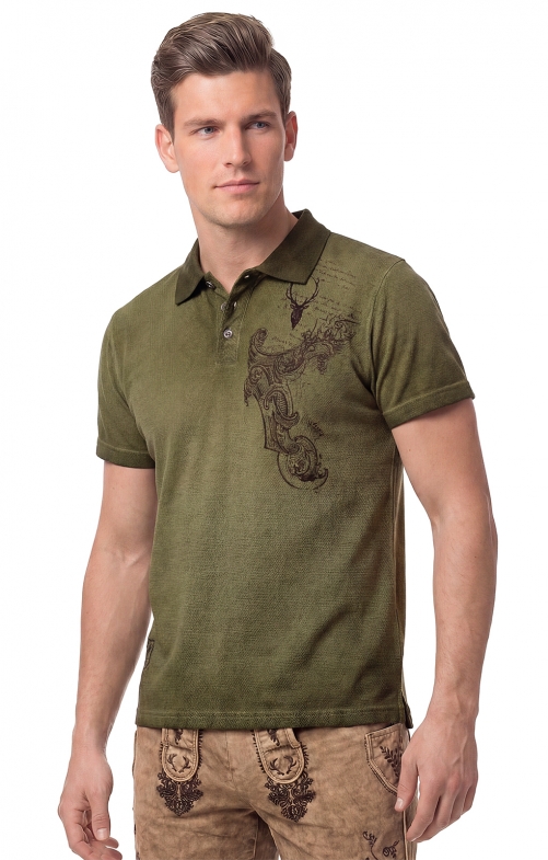 Poloshirt FREDY oliv