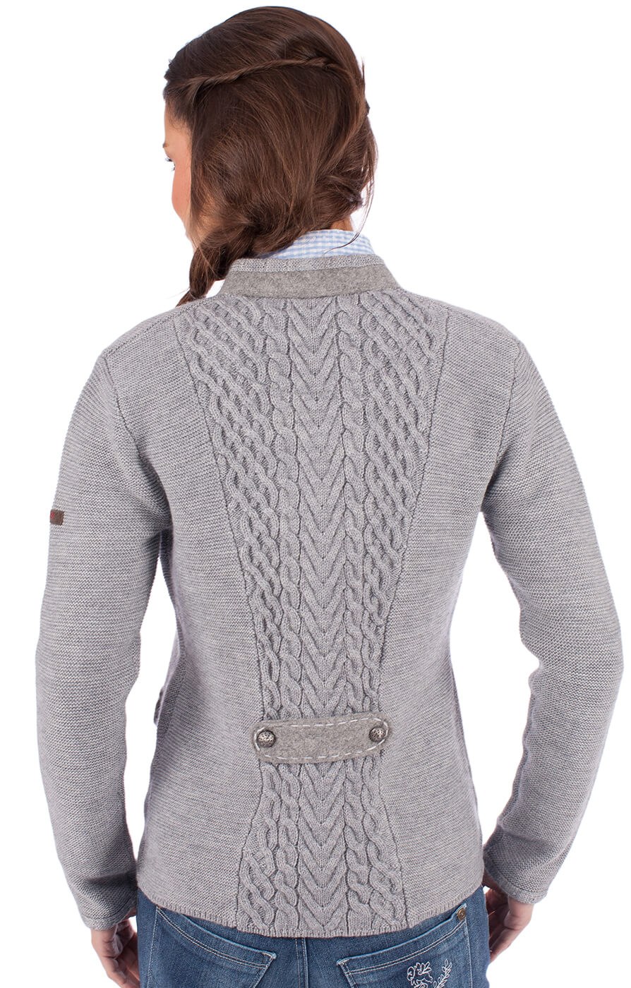 weitere Bilder von Giacca in maglia per Dirndl ETTAL grigio