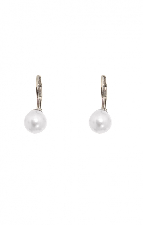 Pearl earrings 701 white