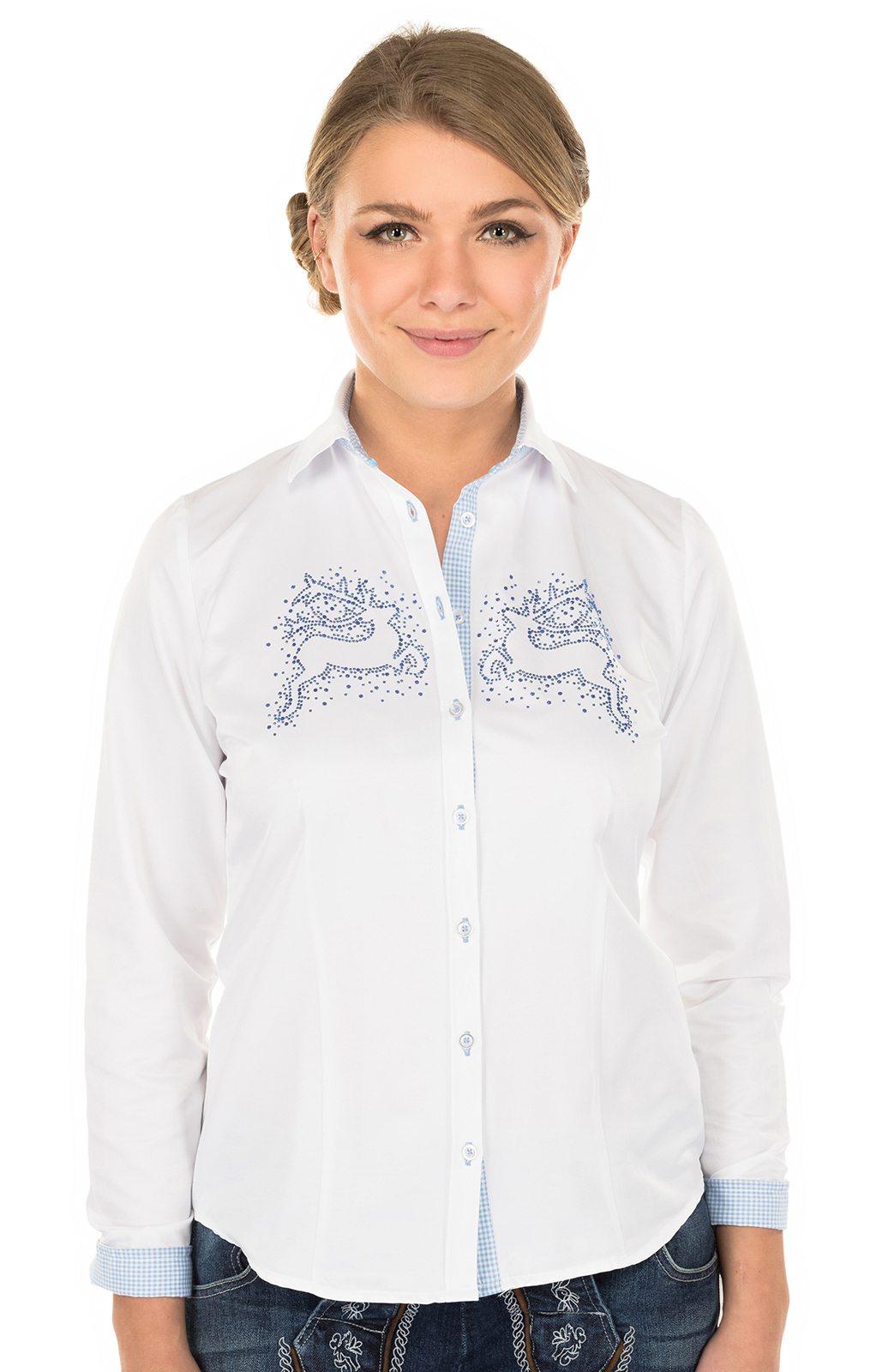 Traditional blouse 350062-2879-1white von OS-Trachten