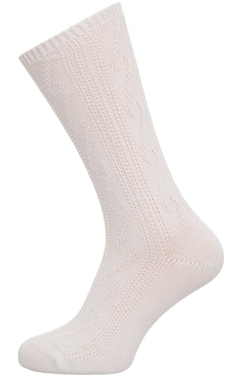 Shopper socks LN3524 white