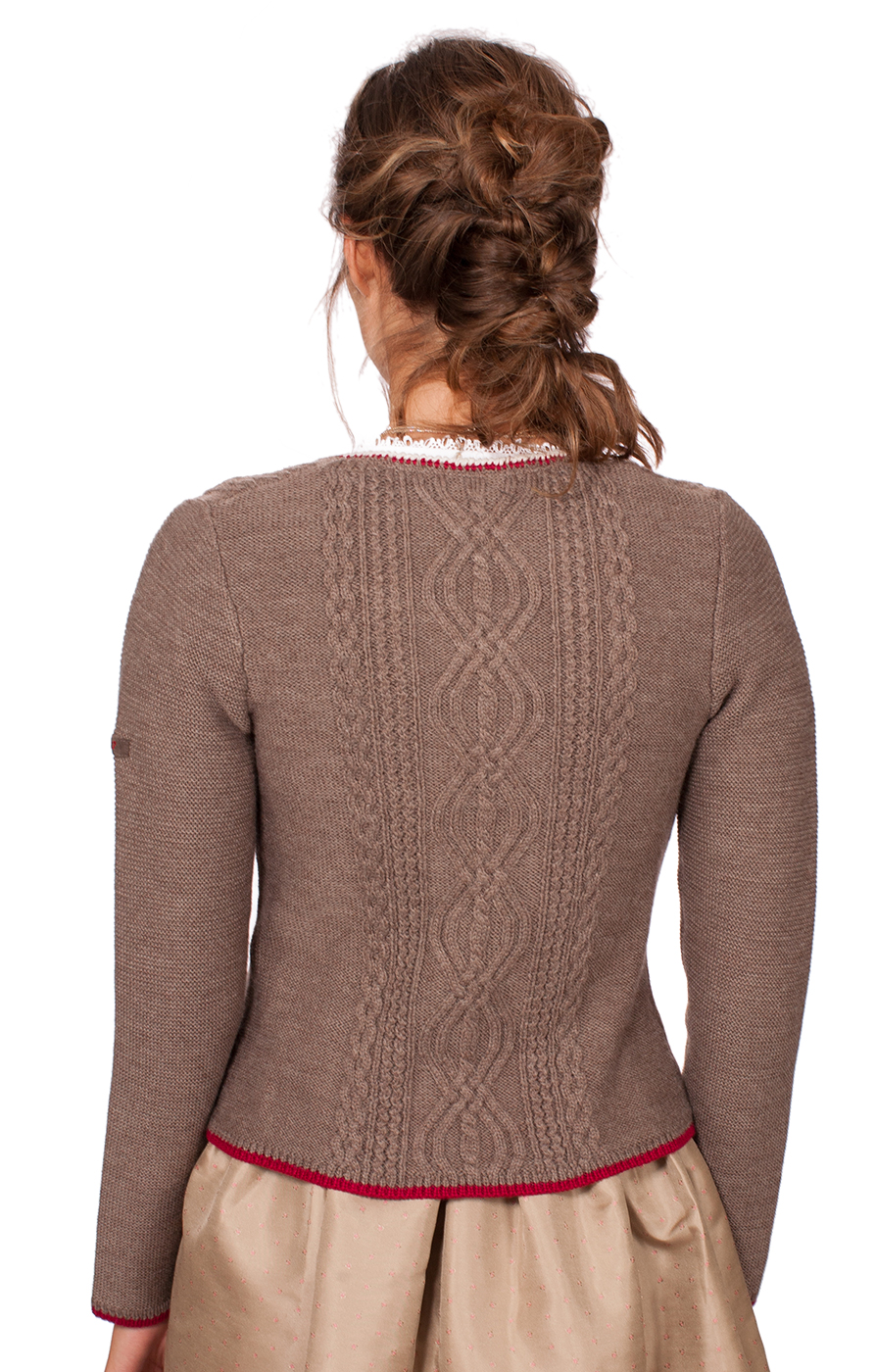 weitere Bilder von Traditional Cardigan Fancy brown