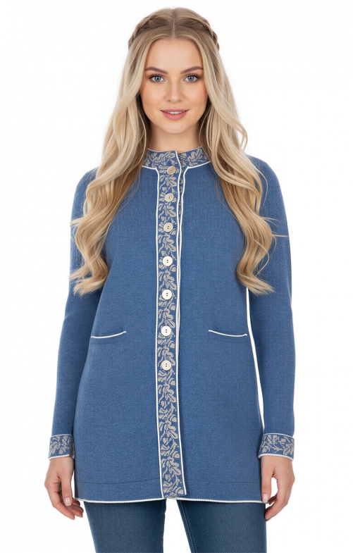 Strickjacke GERLHAM enzian