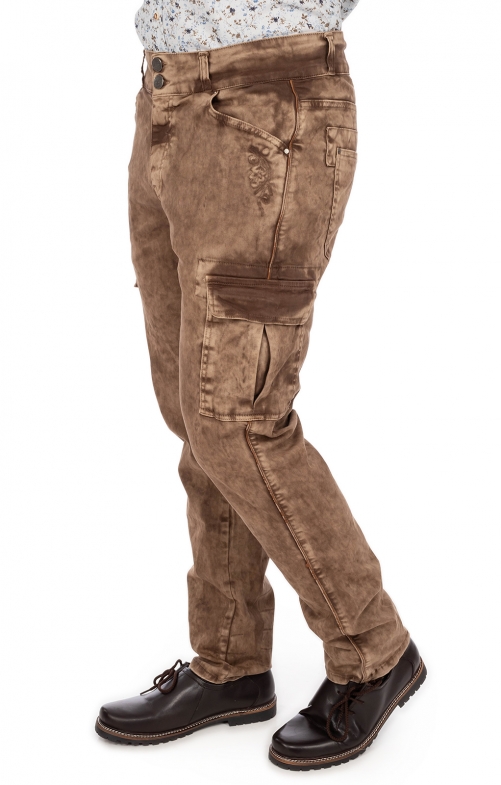 Jeanshose HECTOR Cargo Classic schlamm