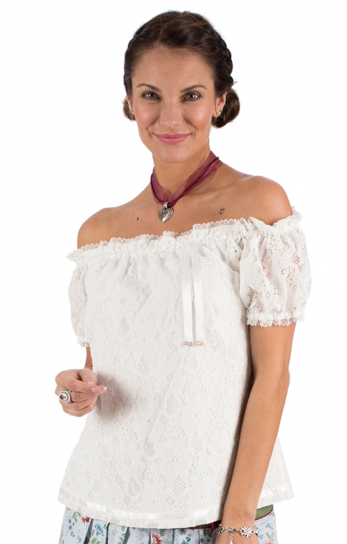 Traditional blouse BARBARA ecru