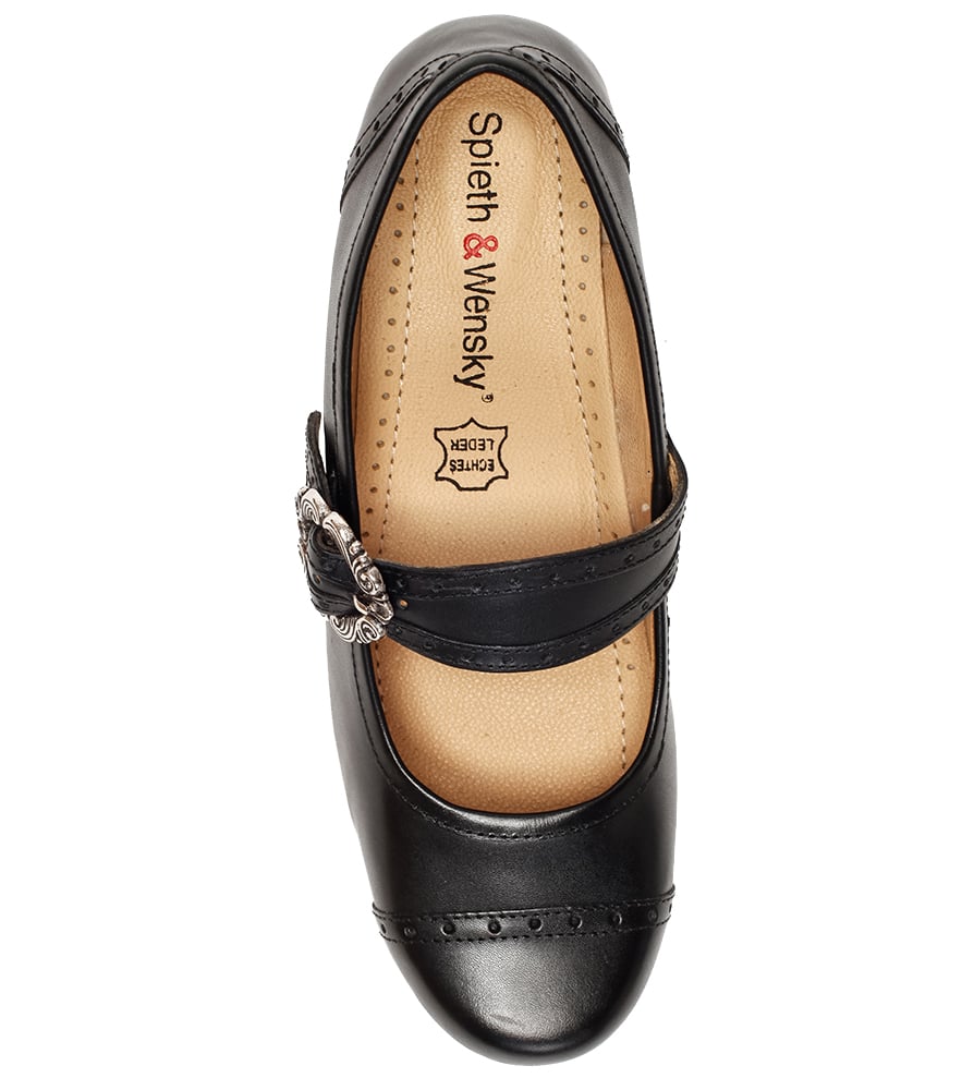 weitere Bilder von Traditional dirndl shoes D418 Clara Pumps Nappa black