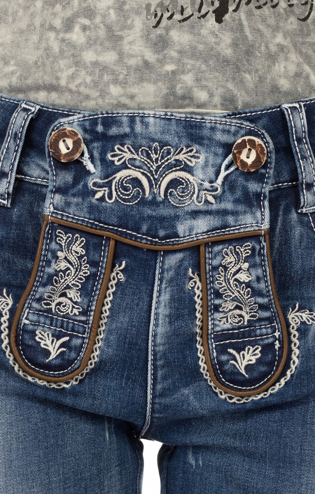 Pantaloni Da Equitazione Horze Ella 36260 Con Toppa Al Ginocchio - Colore Marrone Chiaro (Nuovi Con Etichette) - Foto 3