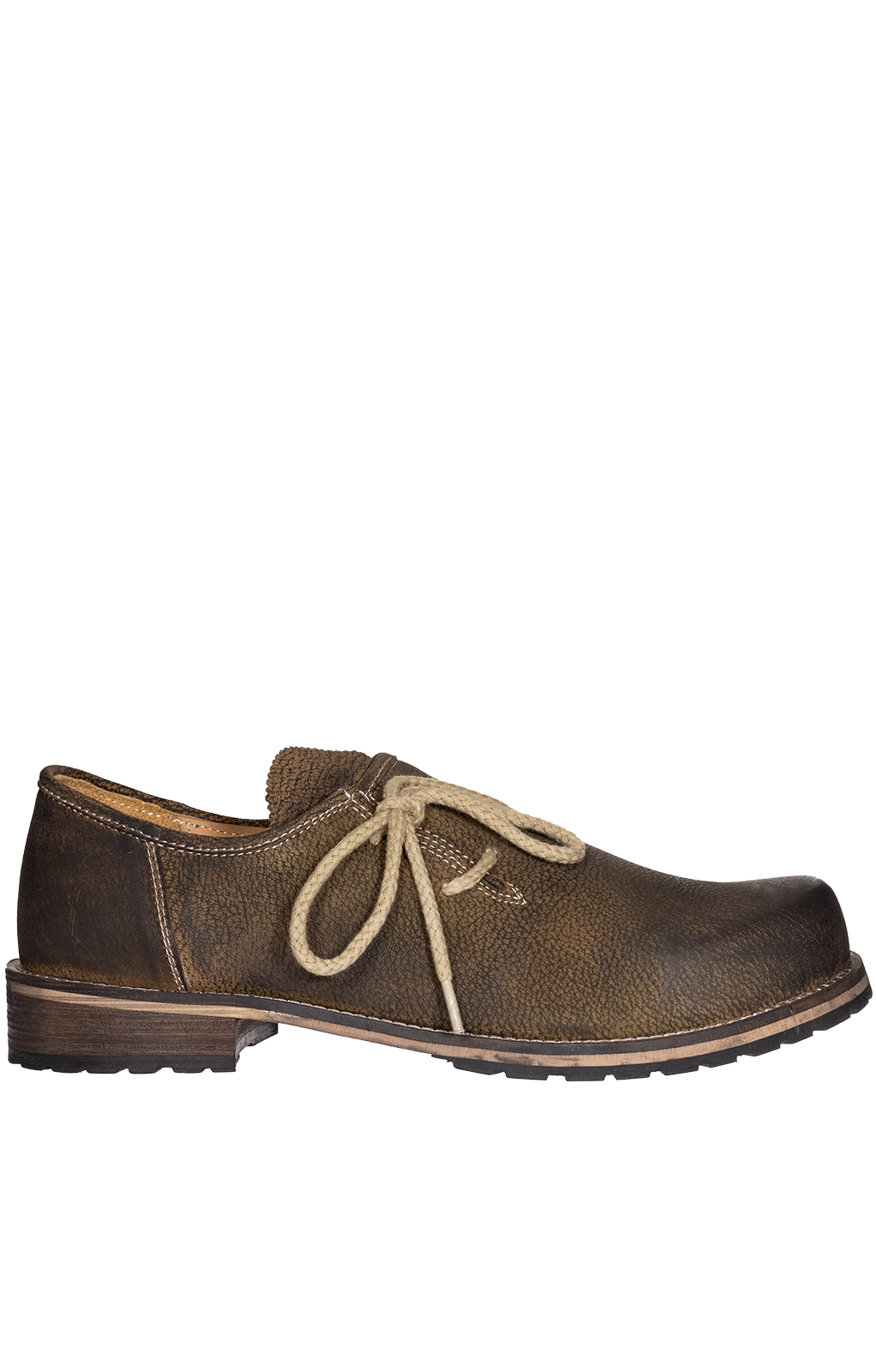 Trachtenschuhe Haferlschuhe 100% Leder Schuhe braun antik gespeckt MADDOX 