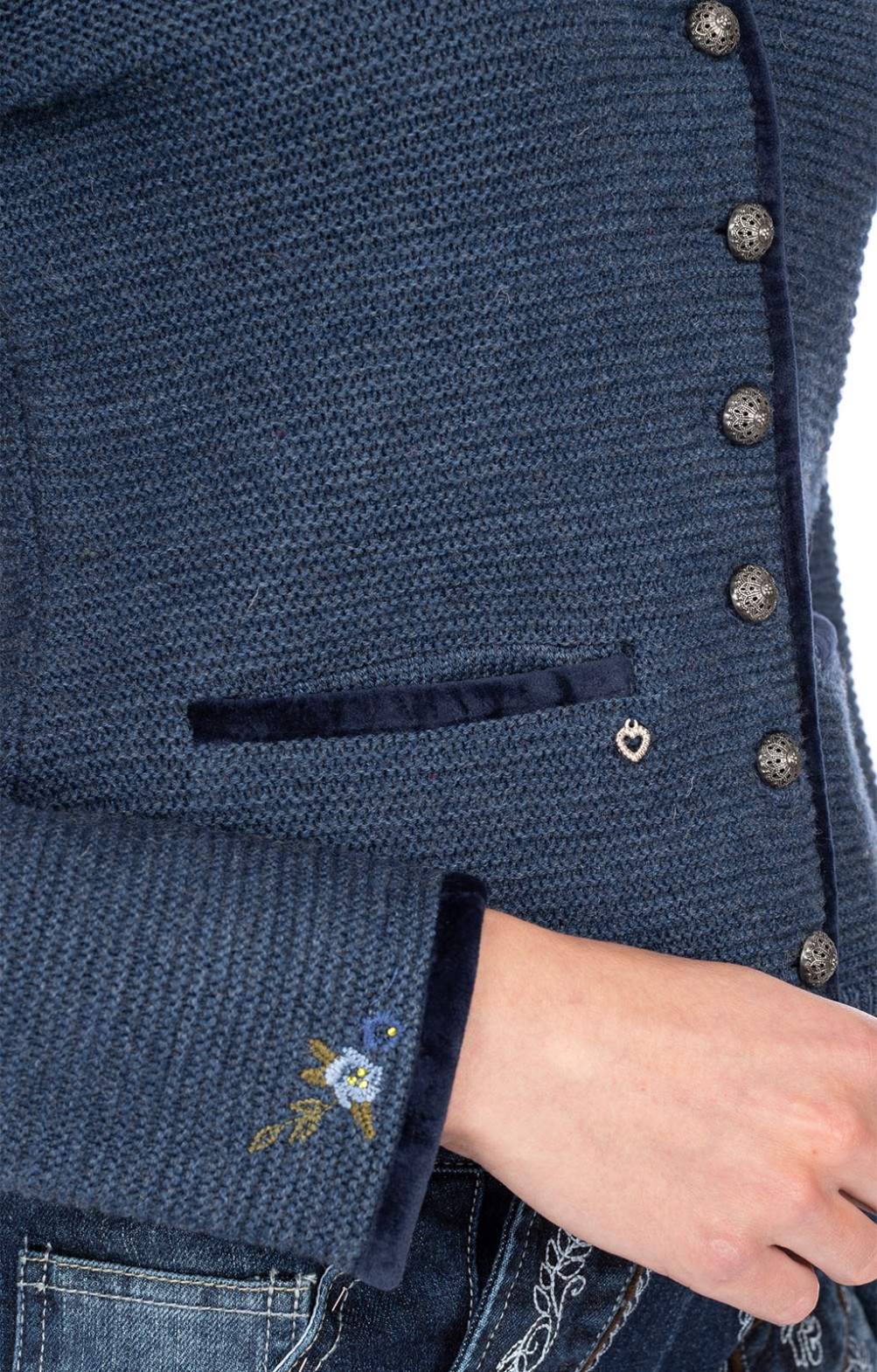 Strickjacke Malta blau main image 0