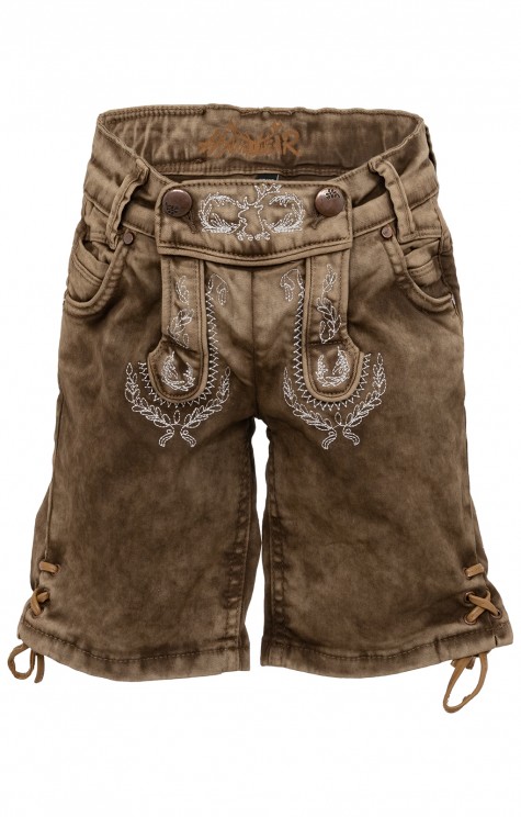 MS-Trachten Kinderskibroek Charly sneeuwbroek, snowboardbroek, thermobroek, roze, 158-164