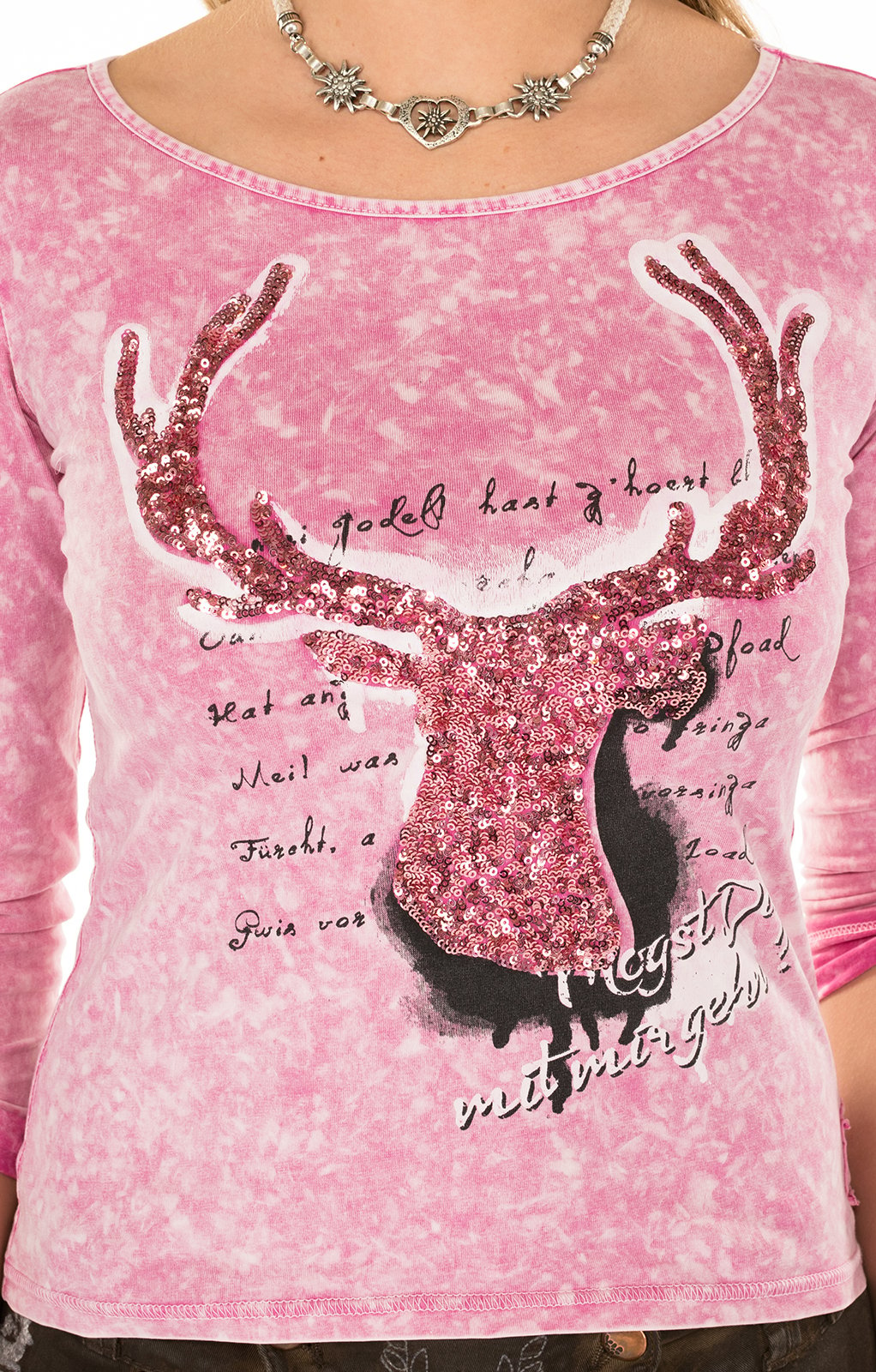 weitere Bilder von Trachten T-Shirt K91 HANNA pink