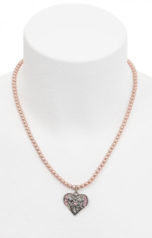 Pearl necklace 1010-3590 pink