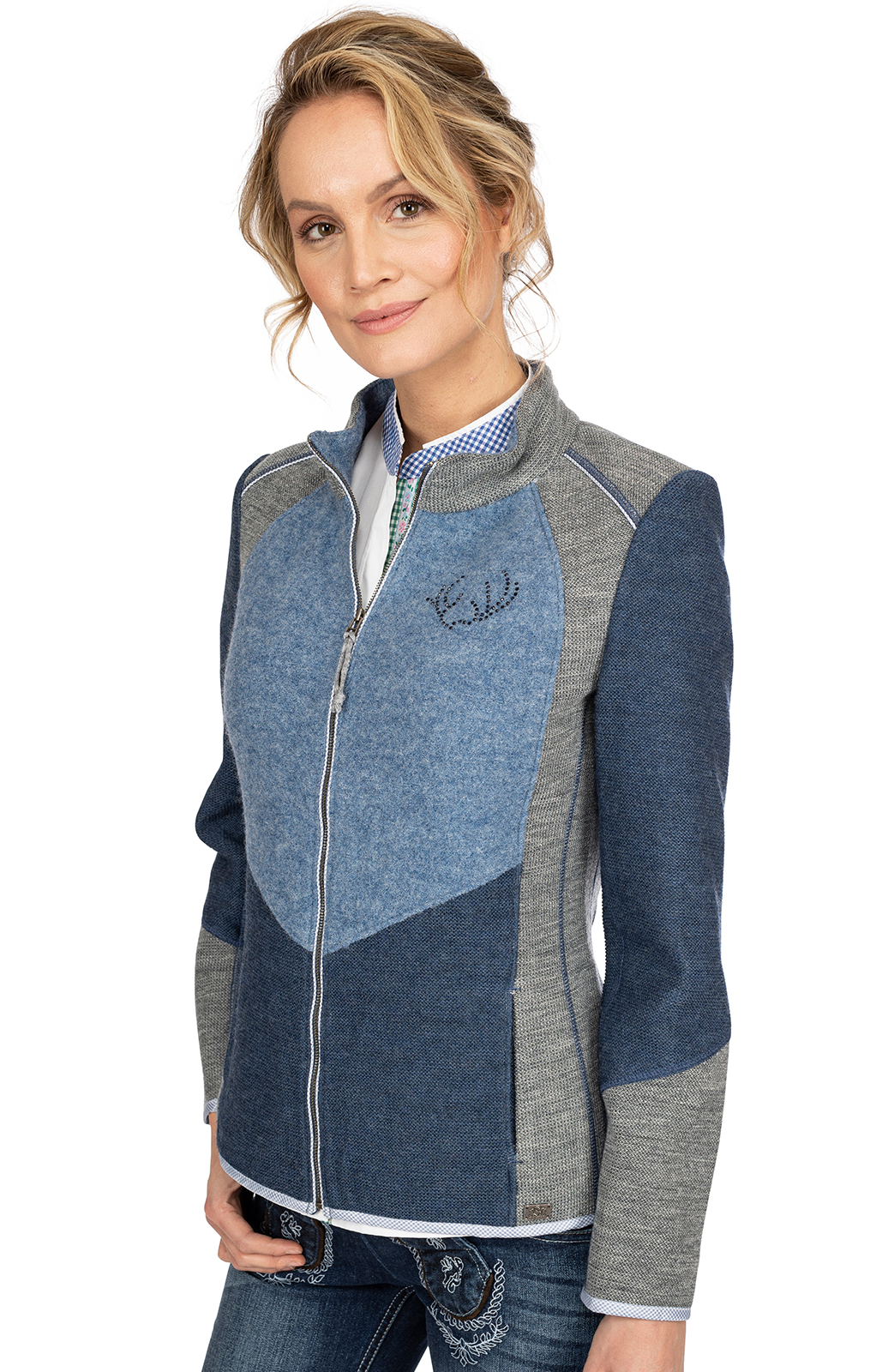 weitere Bilder von Traditional Jacket NEDLITZ jeansblue gray