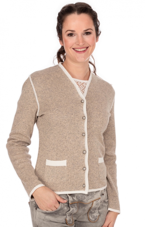 Tracht Cardigans 457019-0771-04 nature