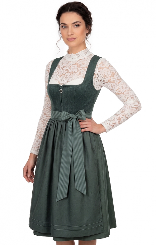 Dirndl 70 cm 2-delig EBERSTEIN dennengroen