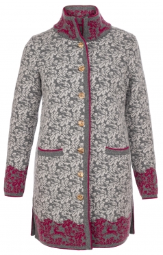 Strickjacke NOHAM mittelgrau Strickjacke NOHAM mittelgrau