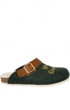 Pantoffel G101388 SHETLAND Xmas green Pantoffel G101388 SHETLAND Xmas green
