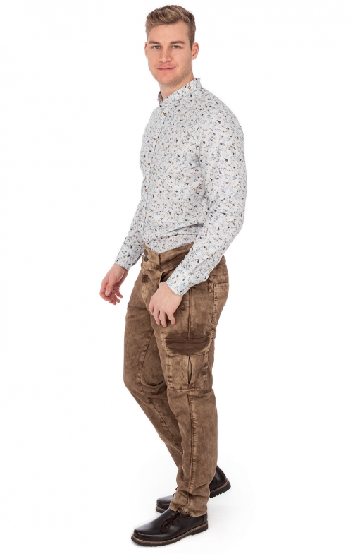 Jeanshose HECTOR Cargo Classic schlamm