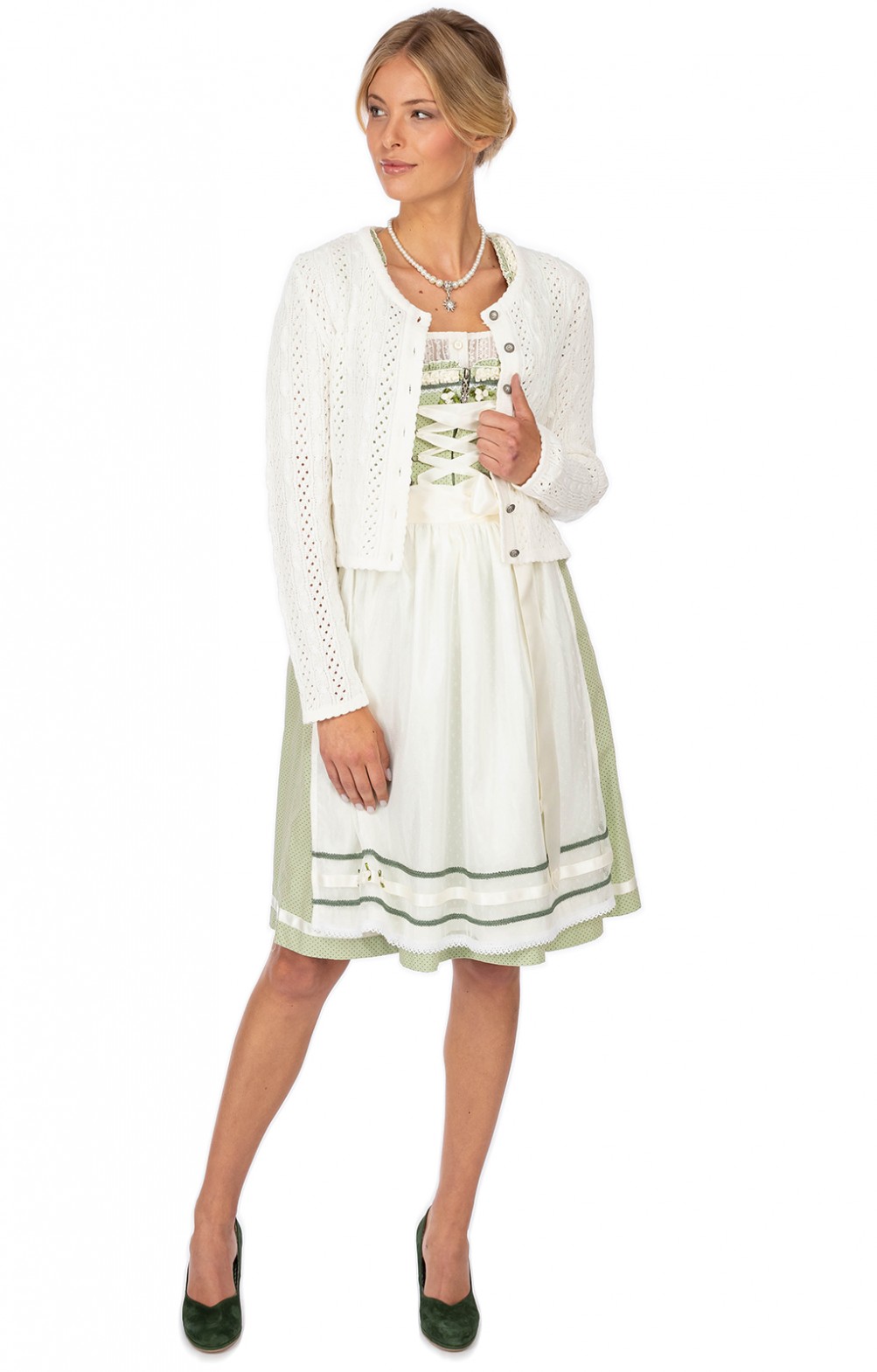 Dirndl Strickmantel Tracht OS-Trachten Tracht Cardigan NEUSTADT