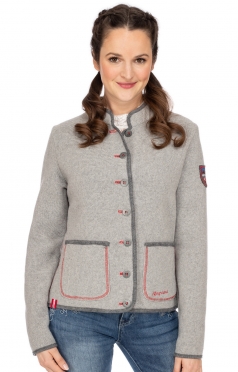 Strickjacke STANSKOGEL grau Strickjacke STANSKOGEL grau