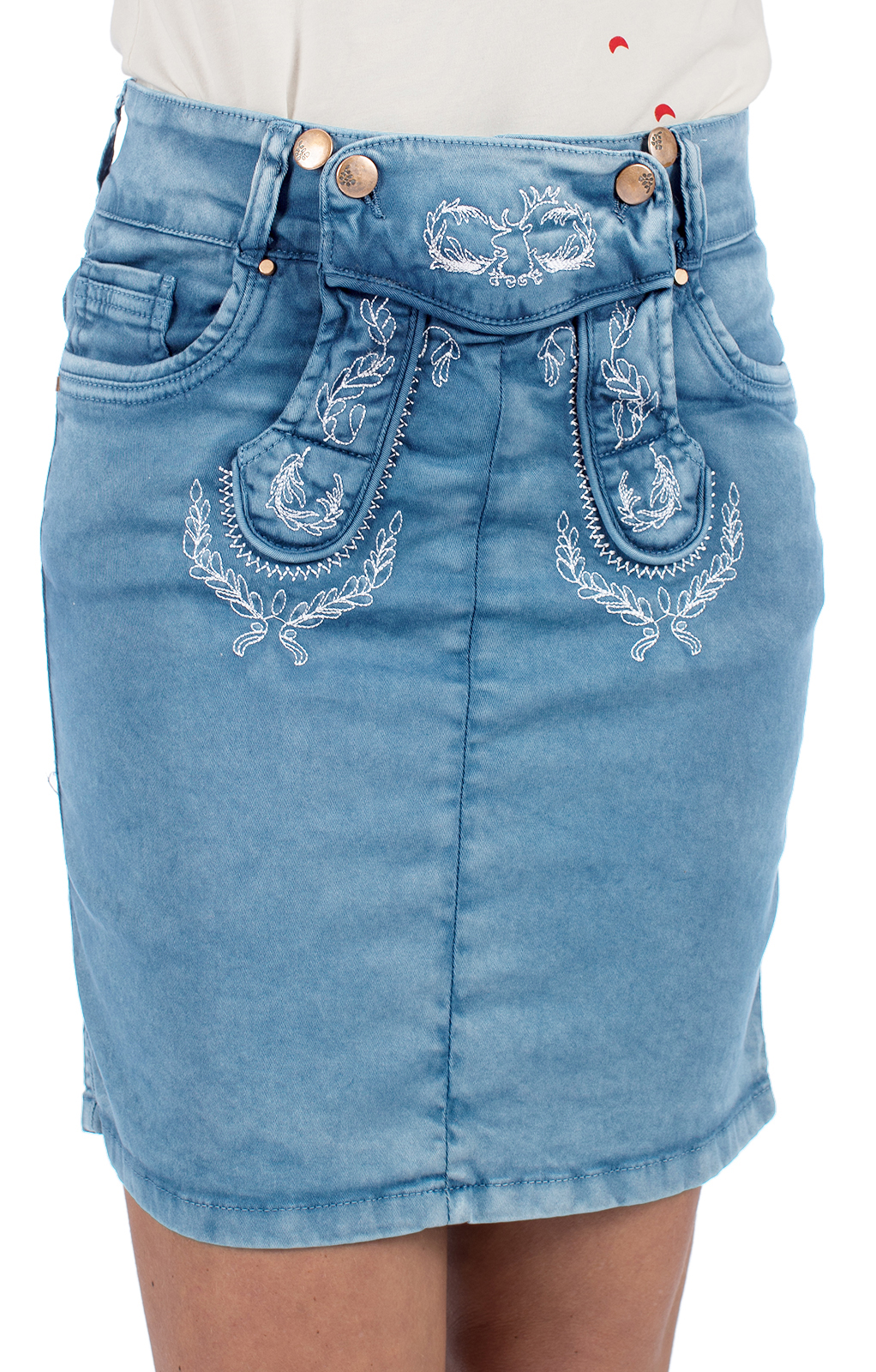 weitere Bilder von Traditional skirt short FLORENTINA blue