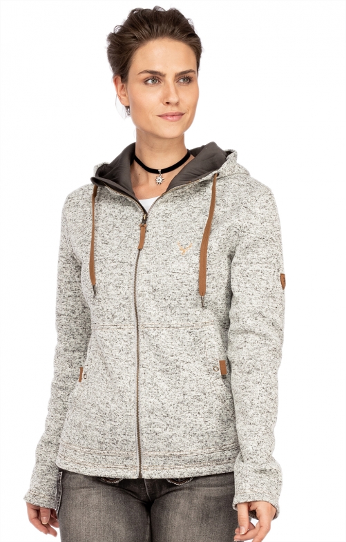 Sweatjacke ELISSA natur