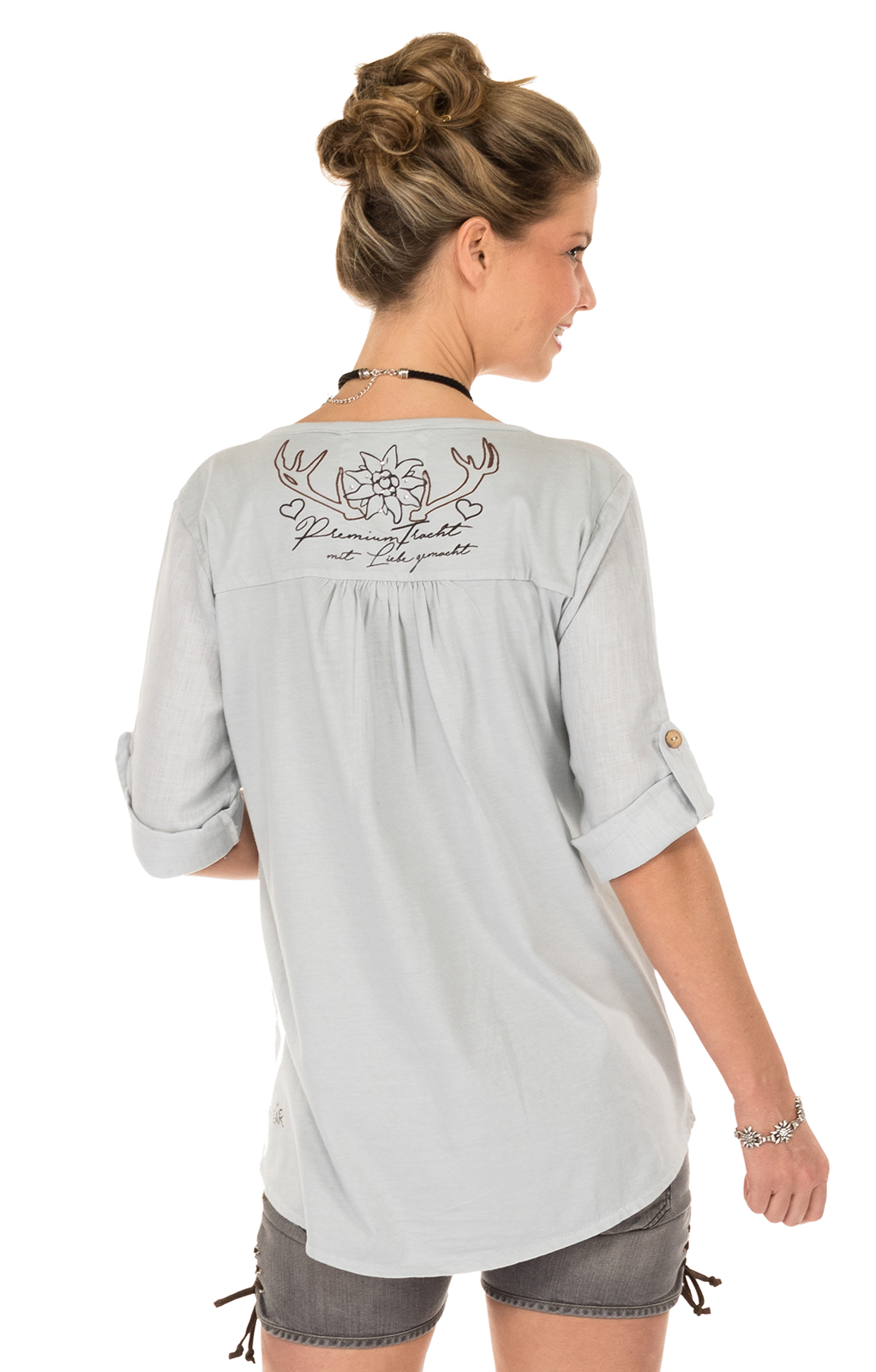 weitere Bilder von Traditional blouse MERIDA-Tgray