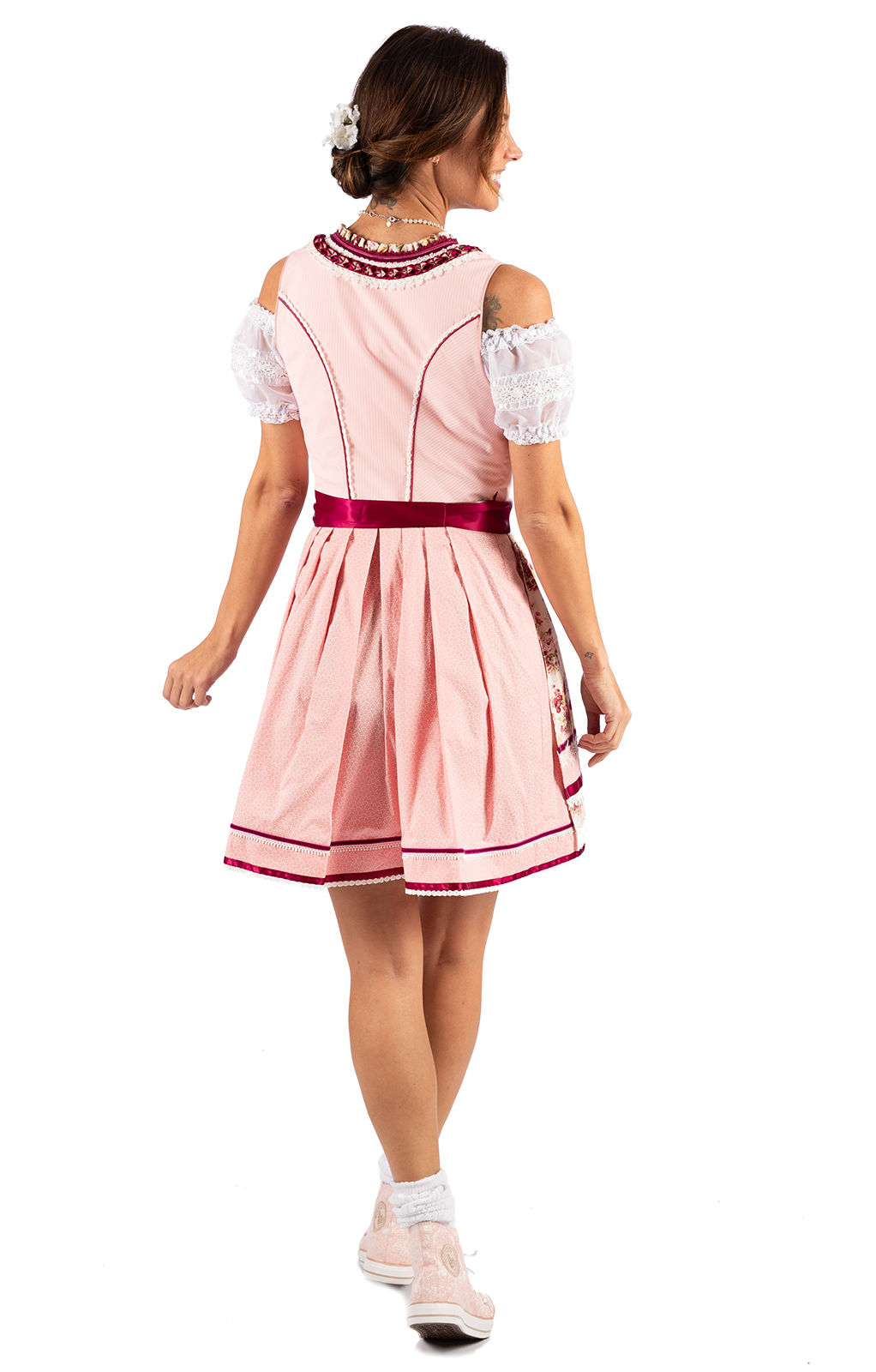 weitere Bilder von Minidirndl 2 delig 50cm ANGELINA roze