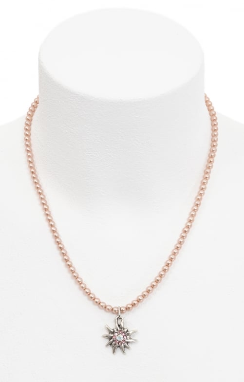 Pearl necklace 1010-9197 pink
