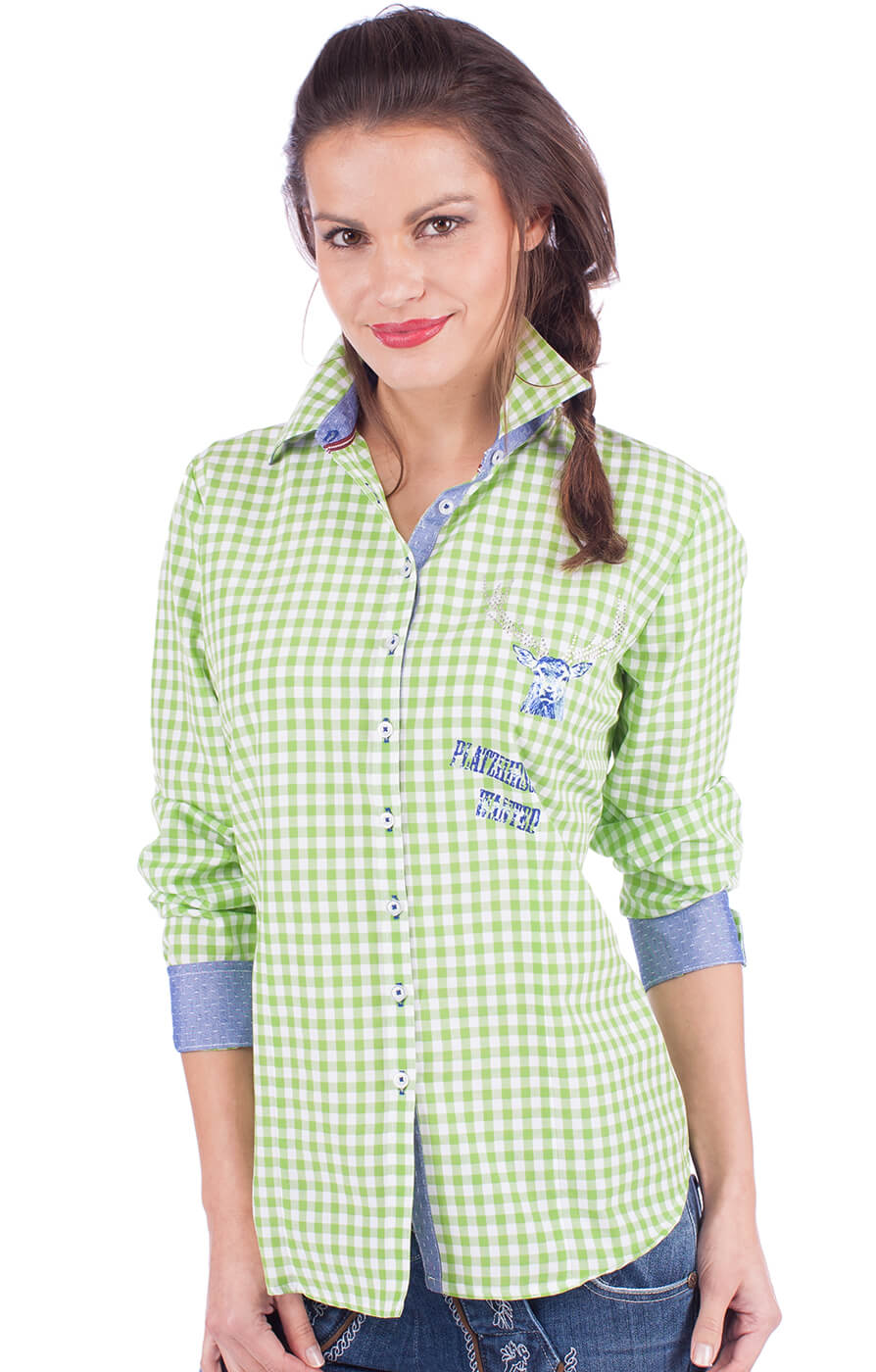 Traditional blouse CORINNA apple von OS-Trachten